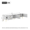Modern TV Unit 200cm Cabinet TV Stand Lowboard TV boards 180cm for 75-inch TV