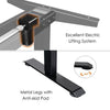 Stand-up Ergonomic Computer Workstation Electric Standing Desk Black