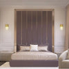 Modern Glass Wall Sconce Lights Bedroom Living Room Bedside E14 Bulb Fixture