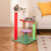 69 CM Cute Cat Tree Multi-Level Aesthetic Fruit Cat Tower Colorful