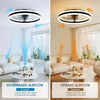 40cm Ceiling Fan with Light and Remote 6 Speeds Dimmable Quiet Ceiling Fan Light
