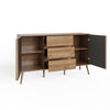 Rowan Large Sideboard Cabinet Display Shelf Storage Cupboard Living Room Hallway