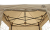 All Seasons Gazebos 2x2m Waterproof Pop Up Gazebo with 4 Premium Side Walls.