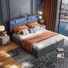 OTTOMAN STORAGE PANEL PLUSH VELVET UPHOLSTERED BED FRAME 4FT6 DOUBLE SIZE HOT