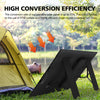 Portable 100W Solar Panel Kit + 100A Controller Camping Charger Power Station RV