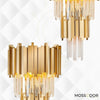 Modern Glass Wall Sconce Lights Bedroom Living Room Bedside E14 Bulb Fixture