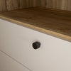 1-Door 3-Drawer Chest - Modern Storage Unit, Wooden Frame, Stylish Design