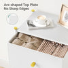Chest of Drawers 2 Fabric Drawer Bedroom Bedside Storage Cabinet Organizer Unit