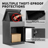 Extra Large Parcel Delivery Drop Box Lockable Outdoor Storage Letter Post Box UK