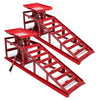 Pair Hydraulic Car Ramps 2x Heavy Duty 4 ton Garage Van Bottle Lift Jack Ramp