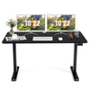 Stand-up Ergonomic Computer Workstation Electric Standing Desk Black