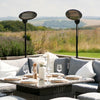 Outdoor Patio Heaters Garden Freestanding Electric Heater Set of 2 HeatLab