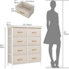 Chest of Drawers 8 Drawer Storage Dresser Organizer Unit for Bedroom Living Room