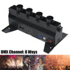 4Shots Confetti Cannon Launcher DMX Remote Stage Effect For Disco Club Reveal 8M