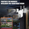 3 in 1 Wireless Camera 4K Outdoor 3 Lens 6MP CCTV PTZ Smart Home Security IR Cam