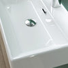Bathroom Sink Countertop Wash Basin Ceramic Wall Mounted Rectangle Sink