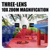 3 in 1 Wireless Camera 4K Outdoor 3 Lens 6MP CCTV PTZ Smart Home Security IR Cam