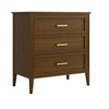 Walnut Chest of 3 Drawers - Delilah DLH010
