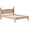 Corona King Size Bed 5ft Low Foot End Mexican Solid Pine Frame Bedroom Furniture