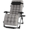 Outdoor Reclining Zero Gravity Chair Recliner With Cushions Support 230 kg