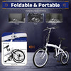 20" Folding Bike Adults Bicycle Speed Alloy Bicycle Folding City Bike