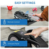 Under Desk Elliptical Machine Sit Down Pedal Exerciser Forward Reverse Remote