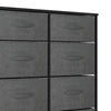 8-Drawer Fabric Chest of Drawers Storage Organizer Unit for Bedroom Living Room