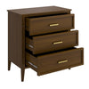 Walnut Chest of 3 Drawers - Delilah DLH010