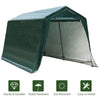 Outdoor Garage Tent 8' x 14' Carport Shed with Sidewalls-Green