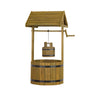 Wishing Well Garden Planter Wooden Large Outdoor Decor Flowers Plant Pot 125cm