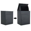 Extra Large Parcel Delivery Drop Box Lockable Outdoor Storage Letter Post Box UK