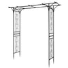 7FT Wedding Arch Garden Arbor Metal Garden Arch Trellis for Climbing Plant Party