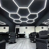 Hexagon LED Lighting Car Detail Garage Workshop Exhibition Hall Ceiling Lighting