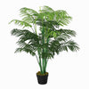 125cm/4FT Artificial Palm Plant Decorative Tree with Nursery Pot