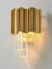 Modern Glass Wall Sconce Lights Bedroom Living Room Bedside E14 Bulb Fixture