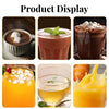 Commercial 5L Heated Hot Chocolate Dispenser-Insulated Stainless Steel for Cafe