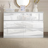 120CM High Gloss Chest of 6 7 8Drawers Tall Wide Bedside Table Cabinet Furniture
