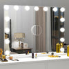 Hollywood Vanity Mirror with Lights,15 LED 3 Color Lights Make Up Lighted Mirror