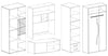 Livingroom furniture set LAUR TV stand wall unit Gold oak +White FREE DELIVERY