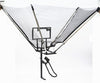 Basketball Rebounder Trainer 180° Rotating|Hoop Return Net w/Bag|Metal Chute