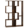 Free-standing Storage Shelf Unit 6-Cube Large Bookcase-Cafe