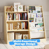 New Bookshelf Storage Shelf For Children's Reading Room Open Storage Modern