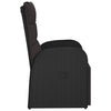 Reclining Garden Chair with Cushions Recliner Black Poly Rattan vidaXL