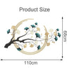 Ginkgo Metal Wall Art Wall Picture Handmade Decoration Living Room 3D Luxury