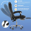 Massage Office Chair Gaming Computer Desk Swivel Recliner Chair Leather Xmfdqanh