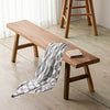 Farmhouse Solid Wood Bench, Rustic Natural Dining & Entryway Seat 100cm