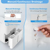 Smart Dehumidifier Home 50L/Day WiFi Enabled Dehumidifier w/4Modes-White