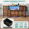 TV Stand Cabinet Entertainment Unit w/RGB Light for Living Room 55 - 65 inch TVs