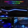 Symphony Full RGB LED Car Interior Acrylic Light Ambient Strip Light APP Control