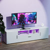TV Stand 160cm High Gloss TV Unit Cabinet Sideboard With LED Light & Drawers